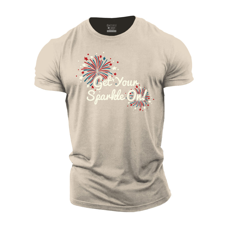 Get Your Sparkle On Cotton T-Shirt