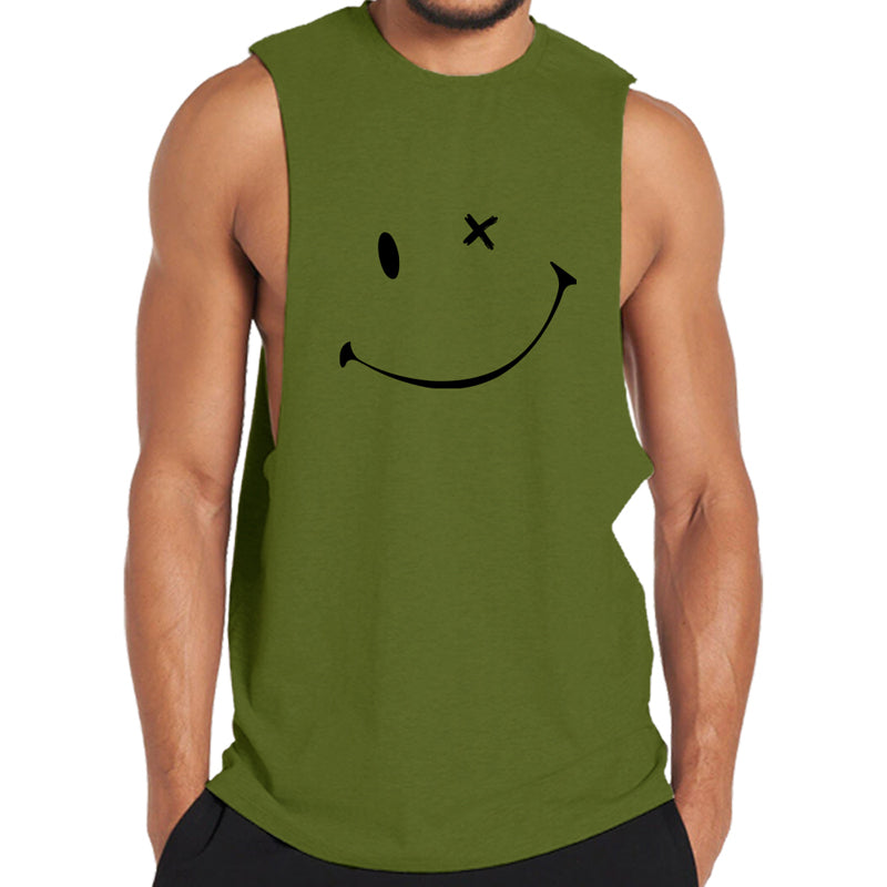 Cotton Smile Workout Tank Top