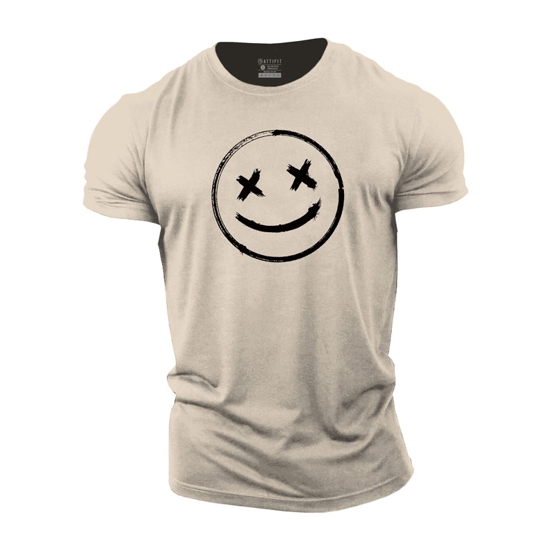 Smile Emoticon Cotton T-Shirt