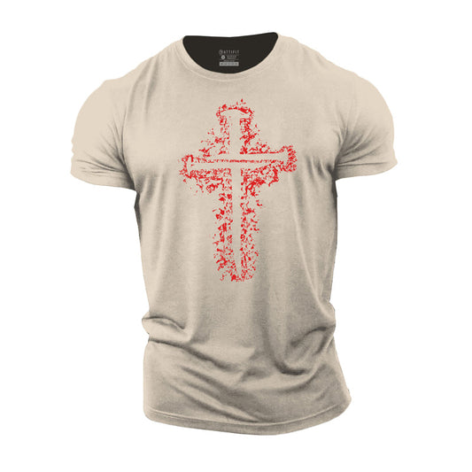 Red Cross Cotton T-Shirt