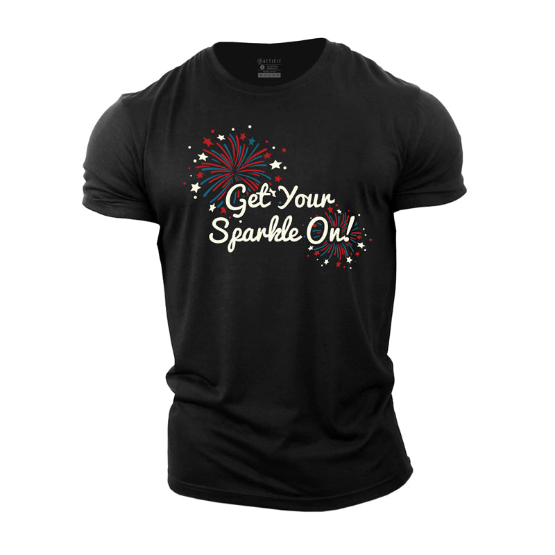 Get Your Sparkle On Cotton T-Shirt