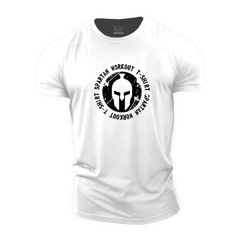 Cotton Spartan Graphic T-shirts