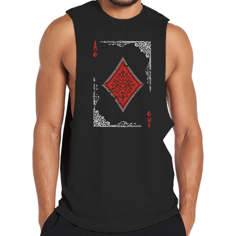 Cotton Square A Graphic Men's Tank Top