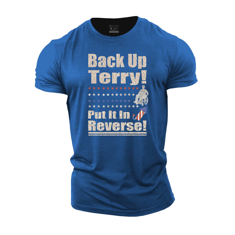 Back Up Terry Cotton T-Shirt