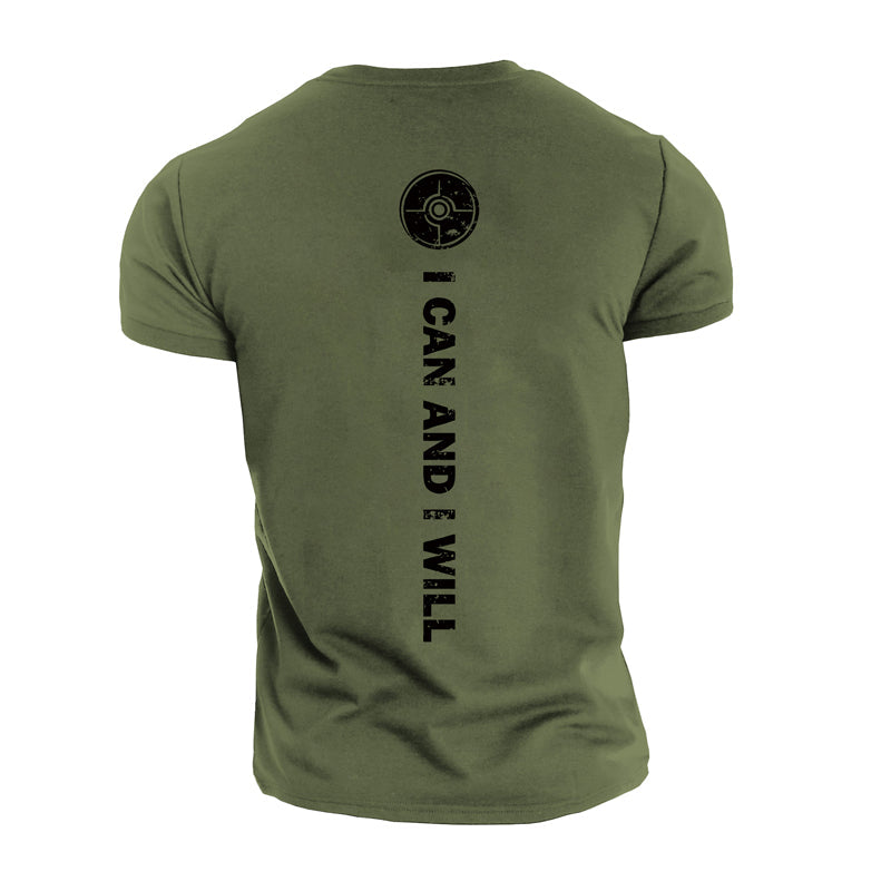 I Can I Will Cotton T-Shirt