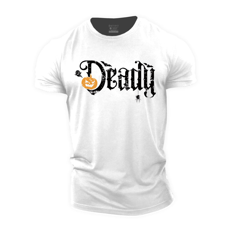 Cotton Halloween Deady T-shirts