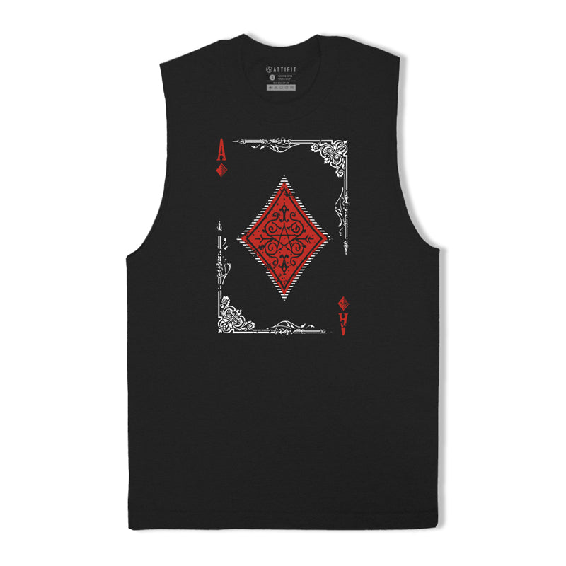 Cotton Square A Graphic Men's Tank Top