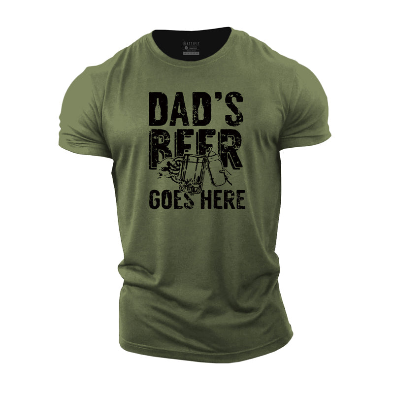 Dad's Beer Cotton T-Shirt