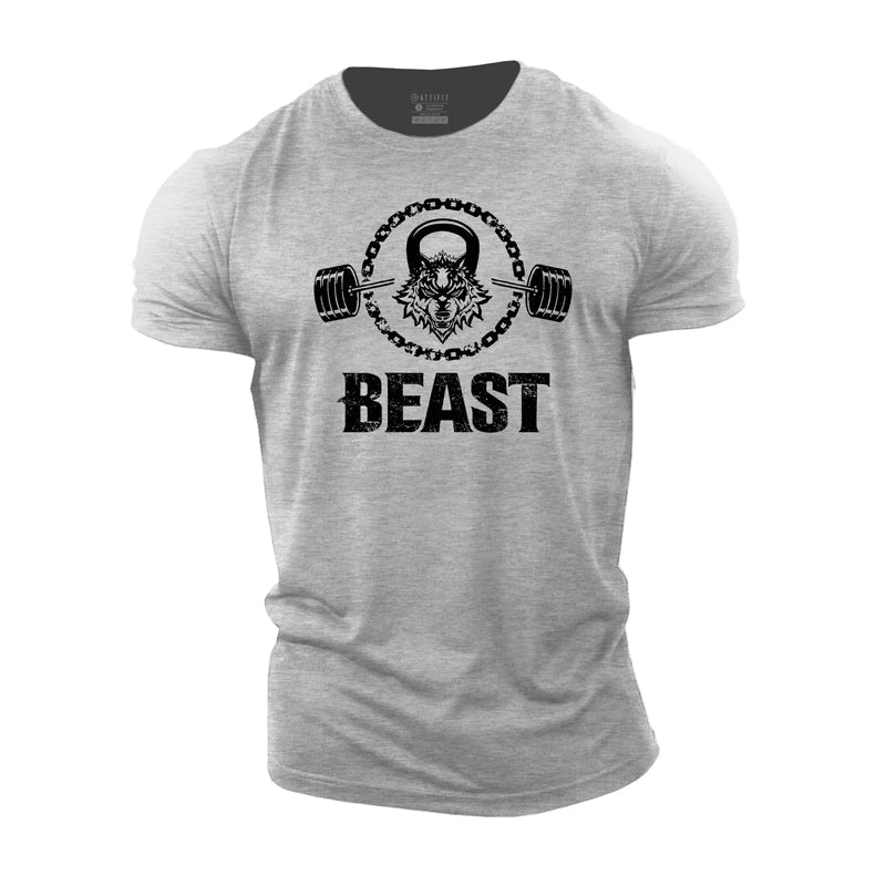 Cotton Beast Graphic Men's T-shirts