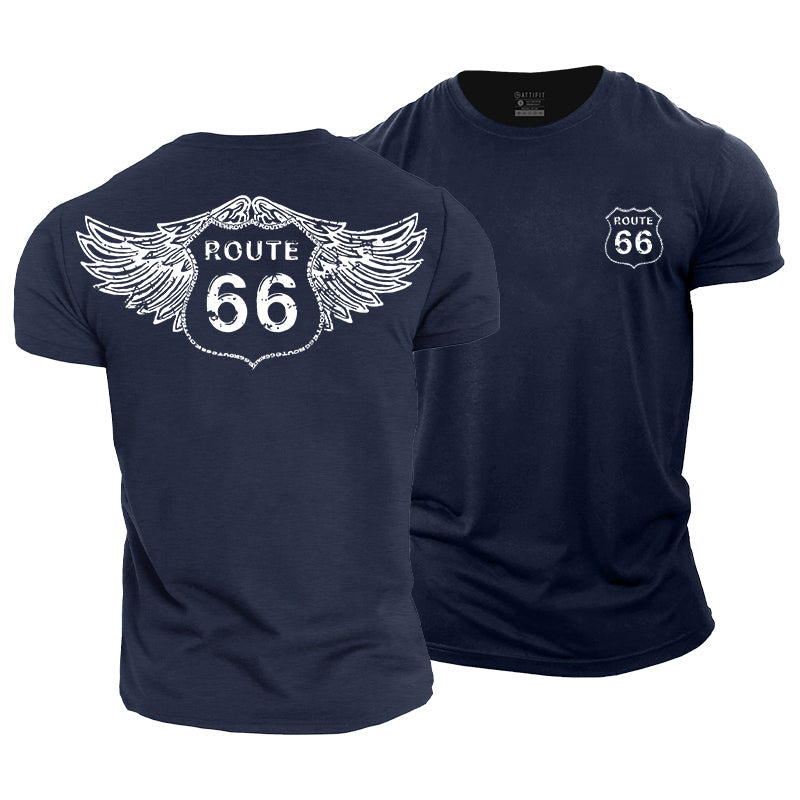 Route 66 Cotton T-Shirt