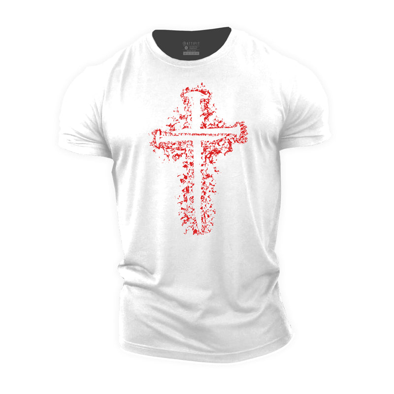 Red Cross Cotton T-Shirt