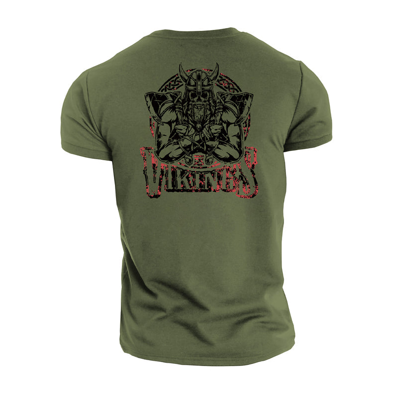 Cotton Men's Vikings T-shirts