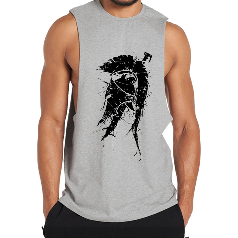 Cotton Retro Spartan Men's Tank Top