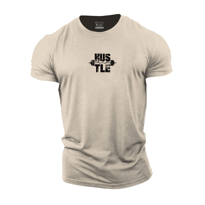 Cotton Hustle Graphic Men's T-shirts