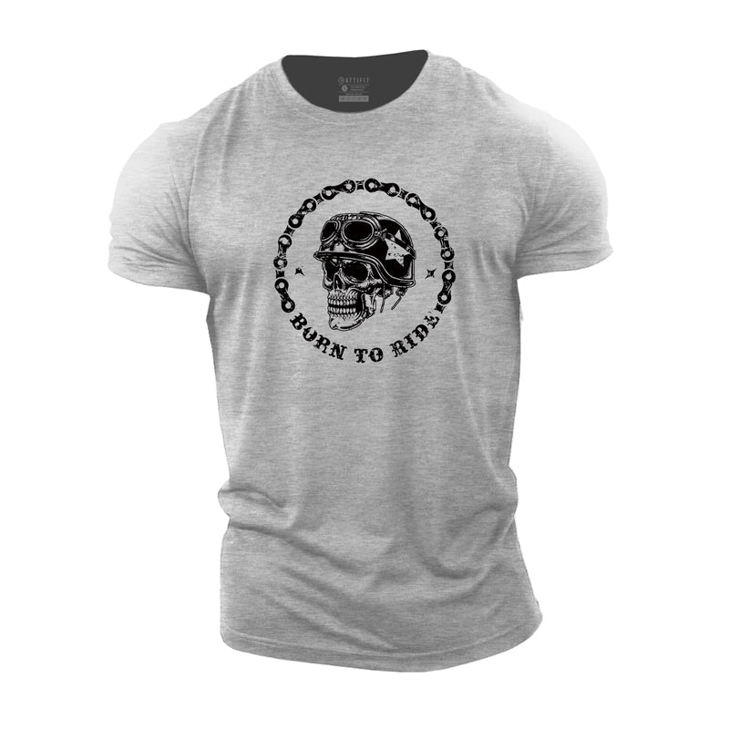 Skull Cotton T-Shirt