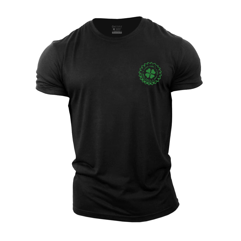 Cotton St. Patrick Graphic Men's T-shirts