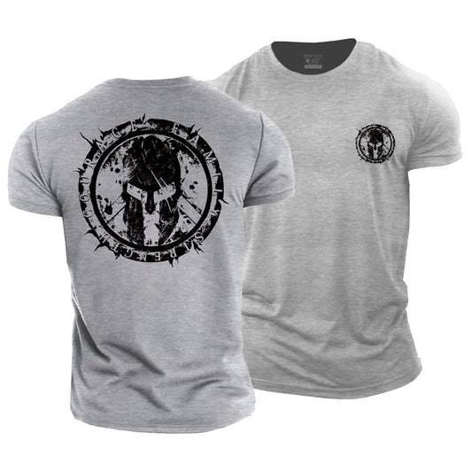 Spartan Crest Cotton T-Shirt