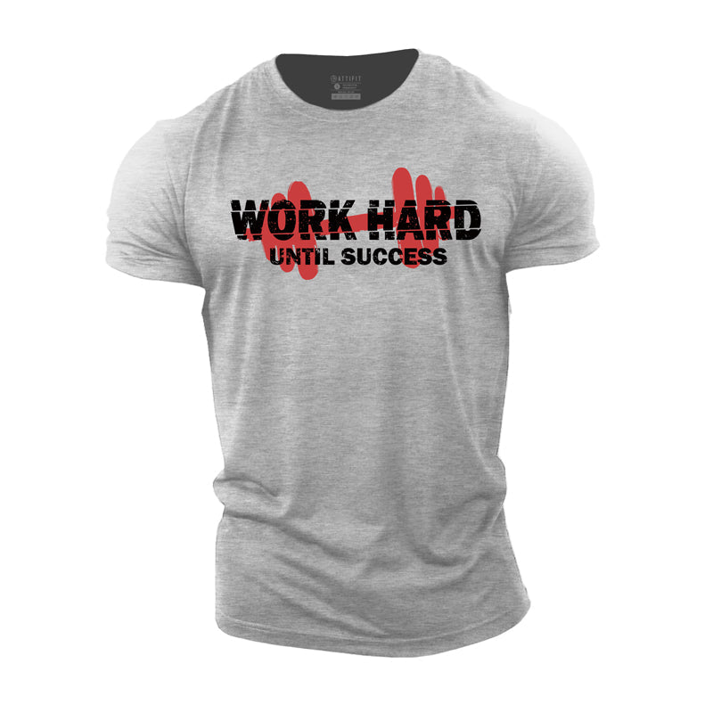 Work Hard Cotton T-Shirt