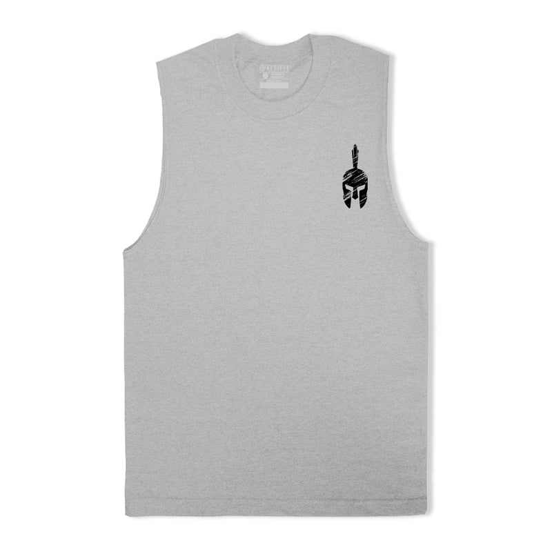 Cotton Spartan Graphic Tank Top