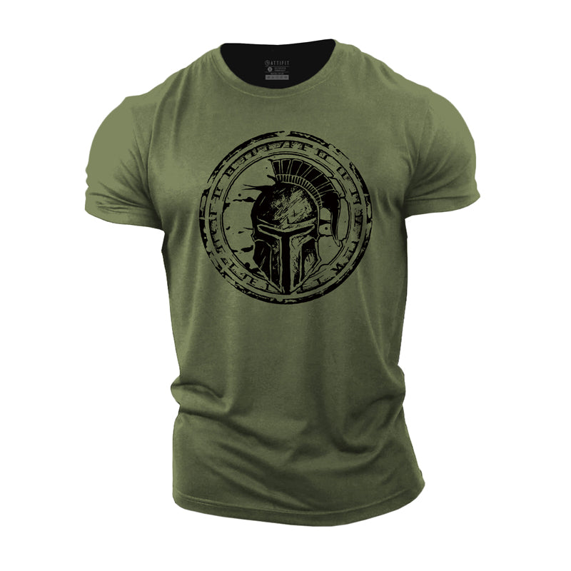 Cotton Spartan Graphic Men's T-shirts