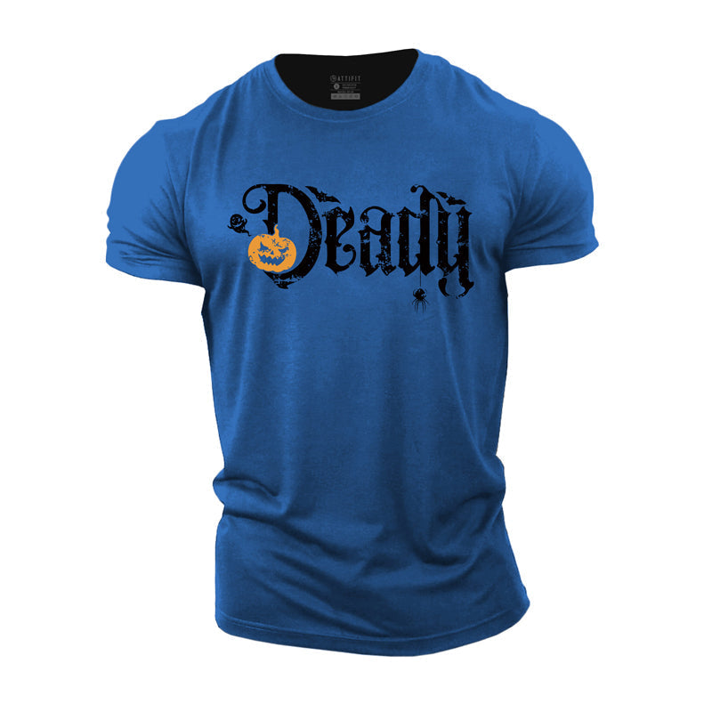 Cotton Halloween Deady T-shirts