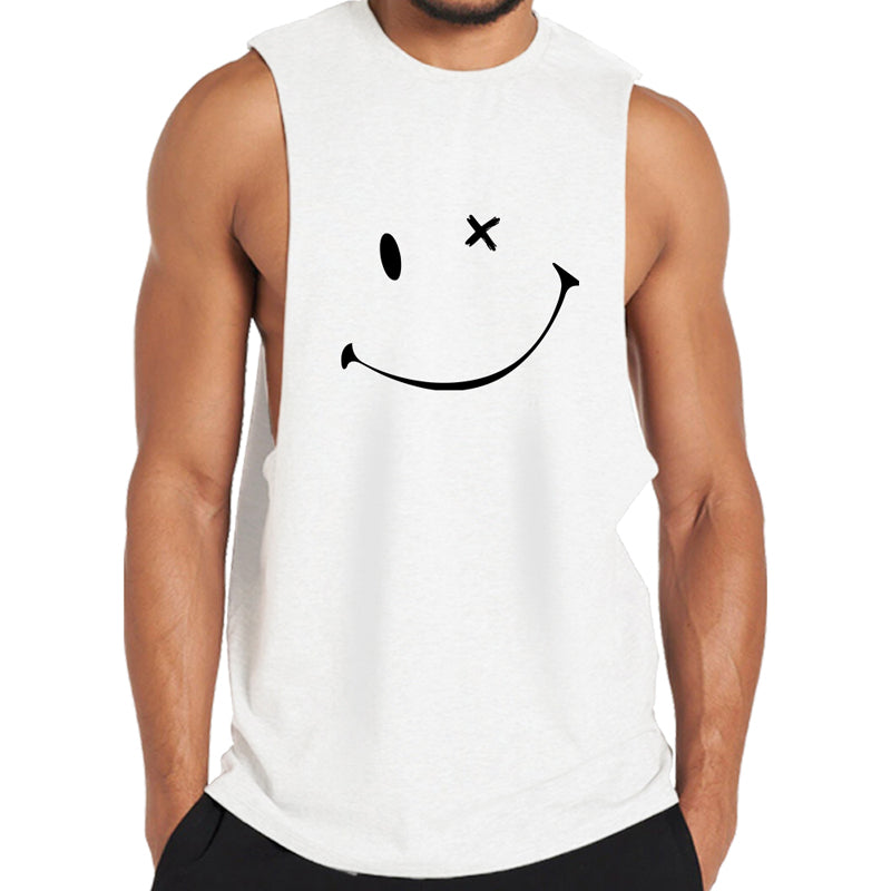 Cotton Smile Workout Tank Top