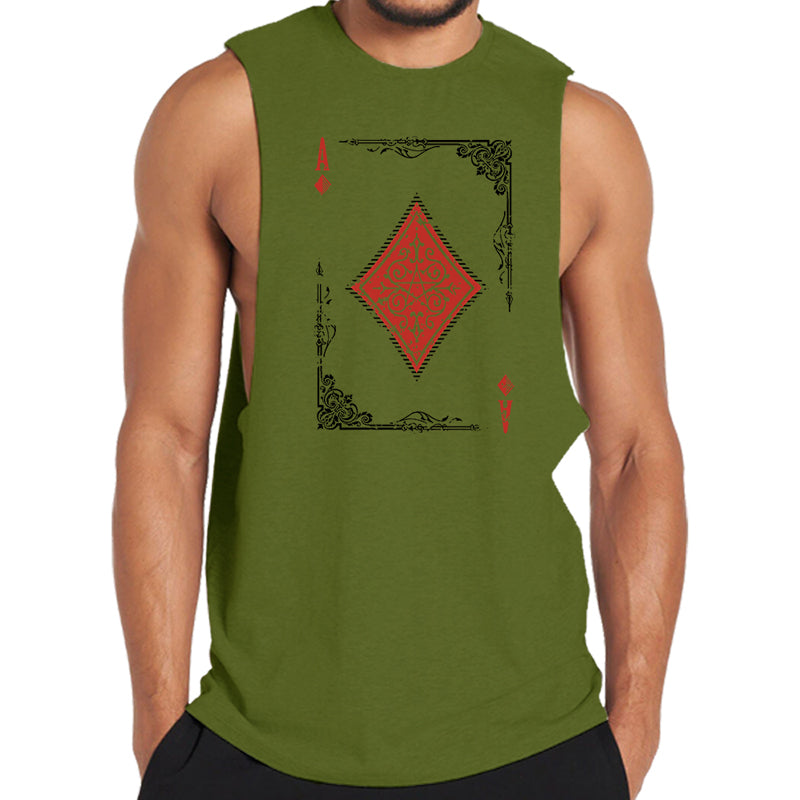 Cotton Square A Graphic Men's Tank Top