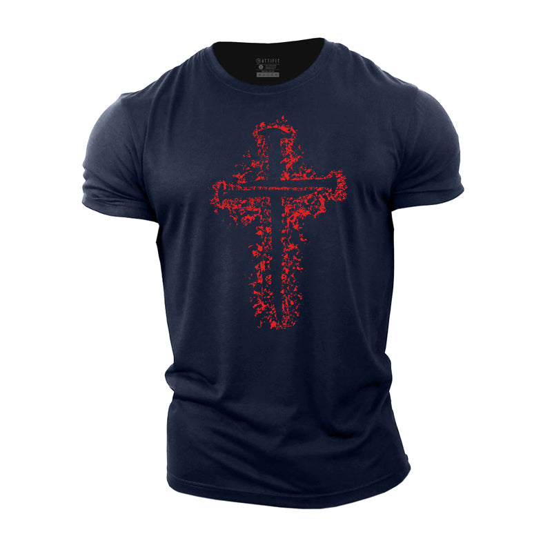 Red Cross Cotton T-Shirt