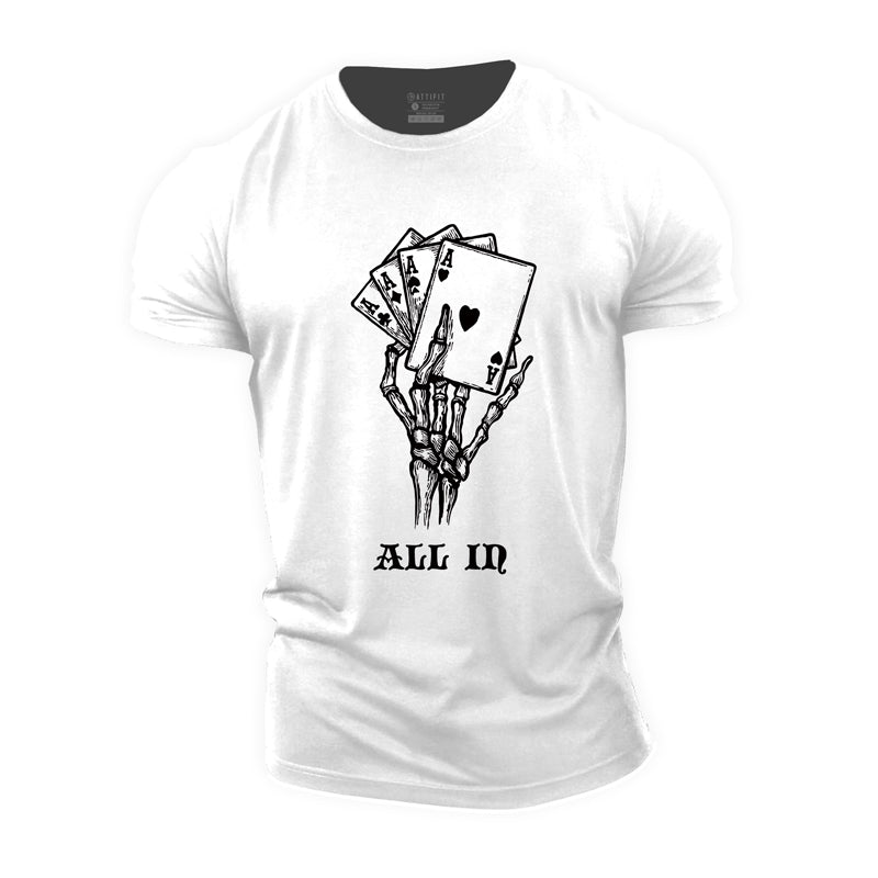 Cotton All In Graphic Men's T-shirts