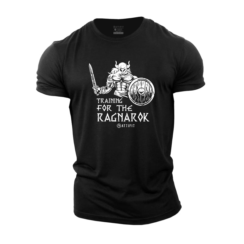 Training For The Ragnarok Cotton T-shirts