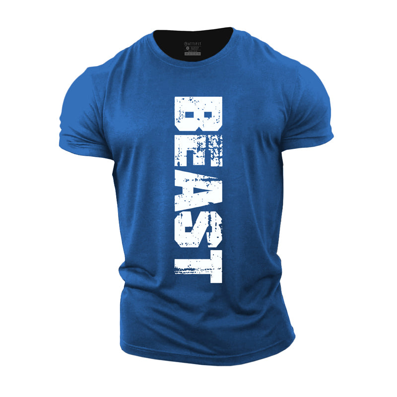 Cotton Beast Graphic Men's T-shirts