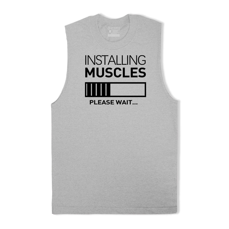 Cotton Muscle Loading Workout Tank Top