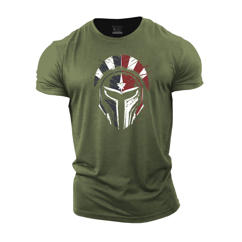 Spartan Shield Cotton T-Shirt