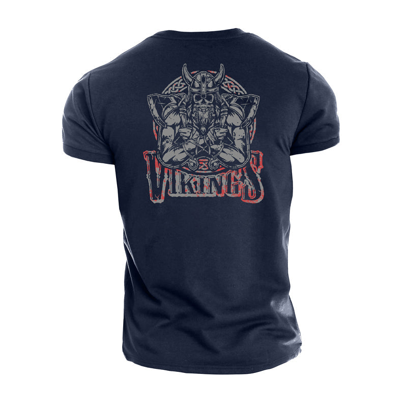 Cotton Men's Vikings T-shirts