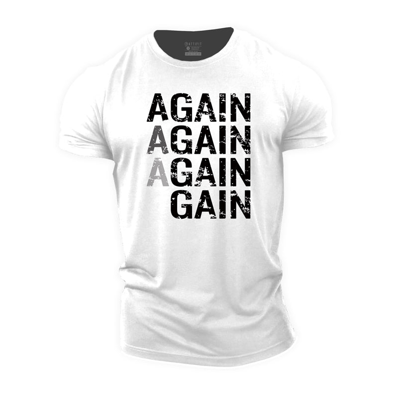 Again Gain Cotton T-Shirt