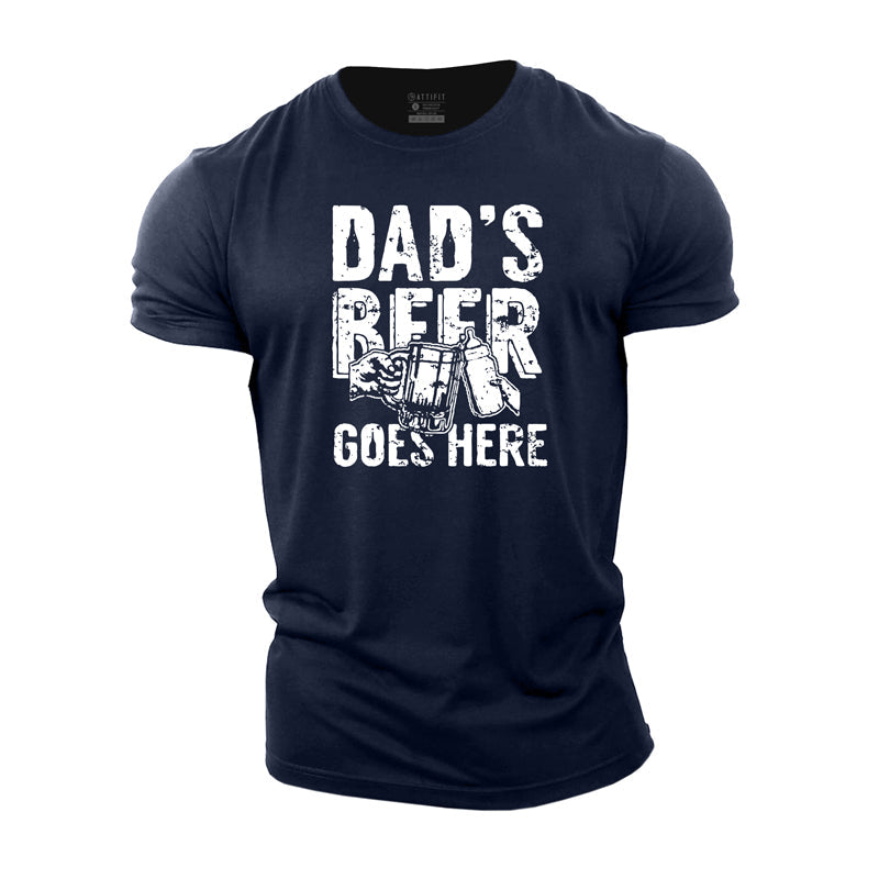 Dad's Beer Cotton T-Shirt