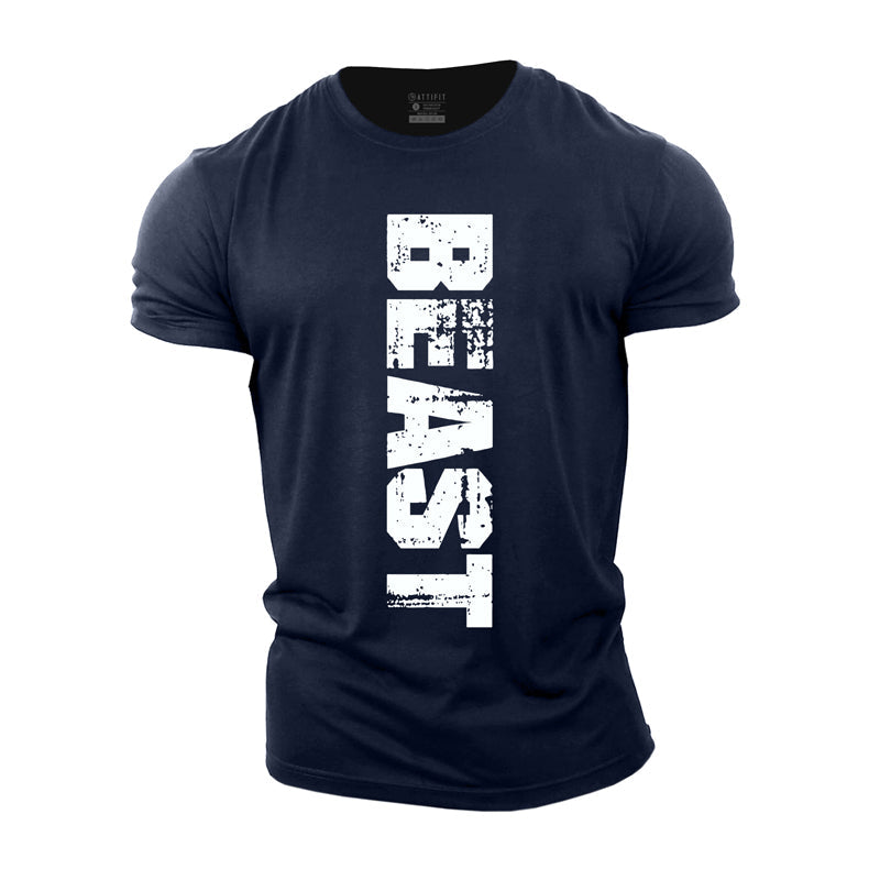 Cotton Beast Graphic Men's T-shirts