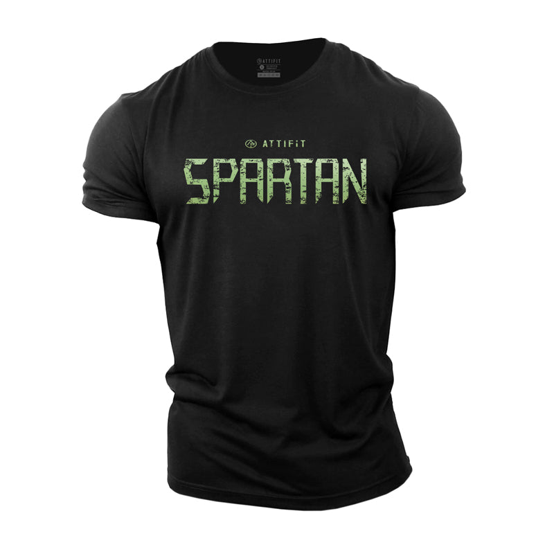 Cotton Spartan Graphic T-shirts