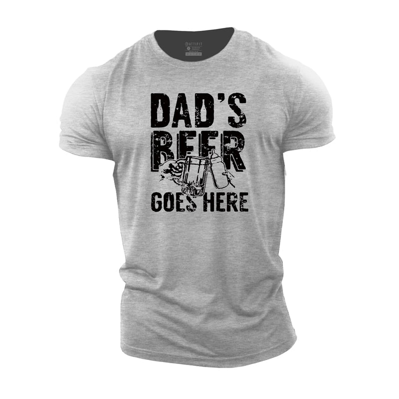 Dad's Beer Cotton T-Shirt