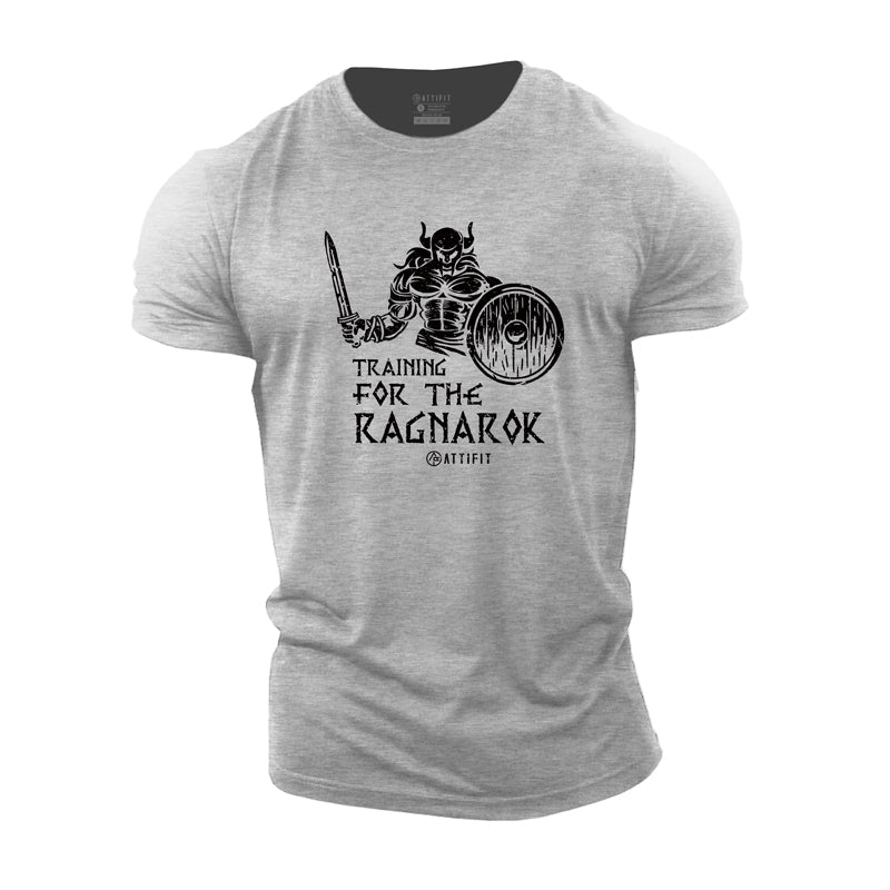 Training For The Ragnarok Cotton T-shirts