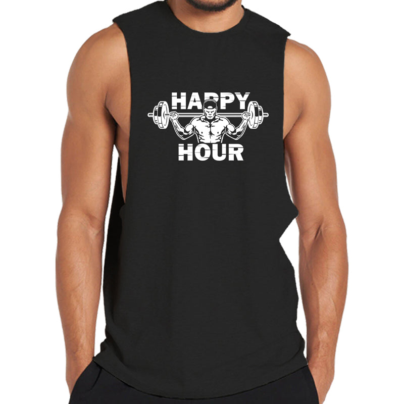 Cotton Happy Hour Men's Tank Top