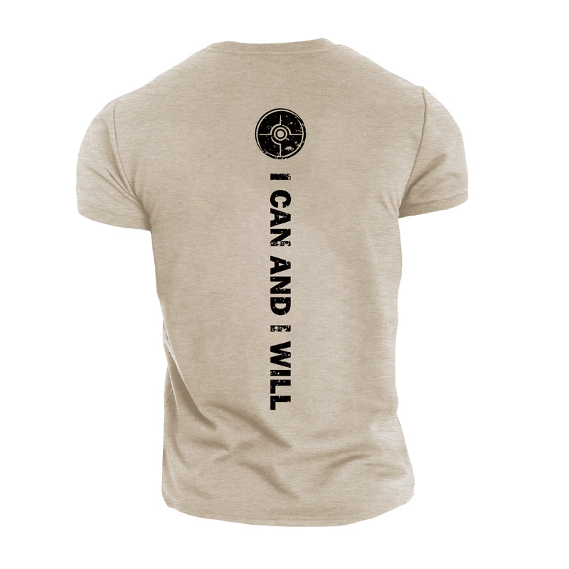 I Can I Will Cotton T-Shirt