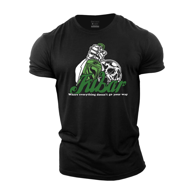 Cotton Got Fubar St.Patrick's Day Graphic Men's T-shirts