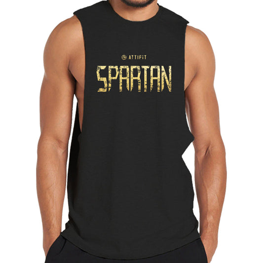 Cotton Spartan Men's Fitness Tank Top