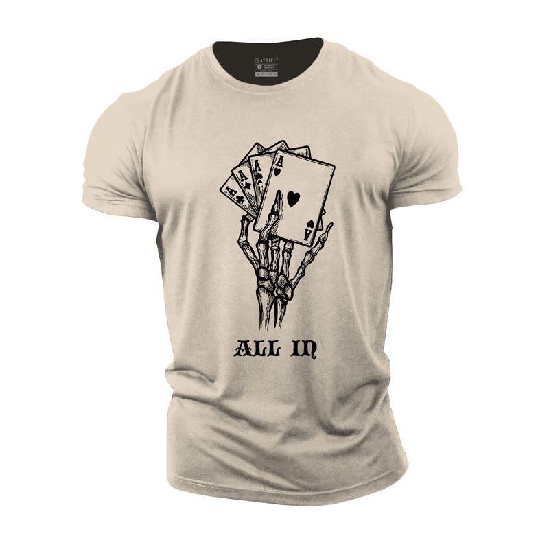 Cotton All In Graphic Men's T-shirts