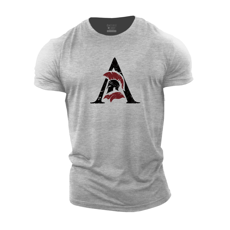 Cotton Spartan Graphic T-shirts