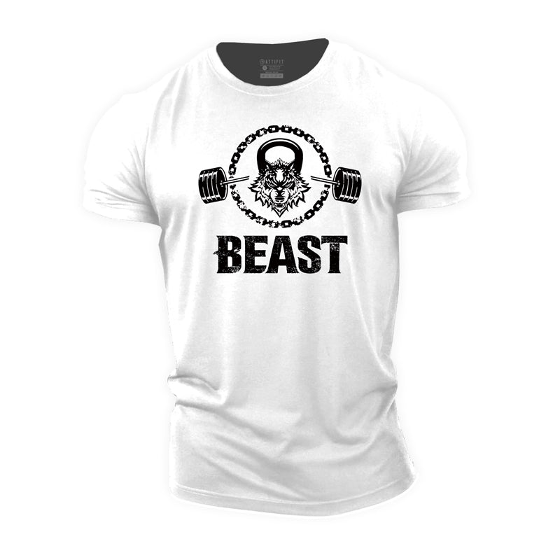 Cotton Beast Graphic Men's T-shirts