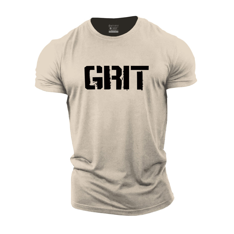 Cotton Grit Graphic Men's T-shirts