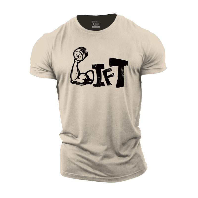 Cotton Lift Graphic Men's T-shirts