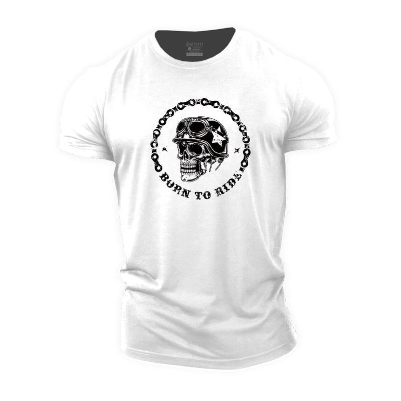 Skull Cotton T-Shirt